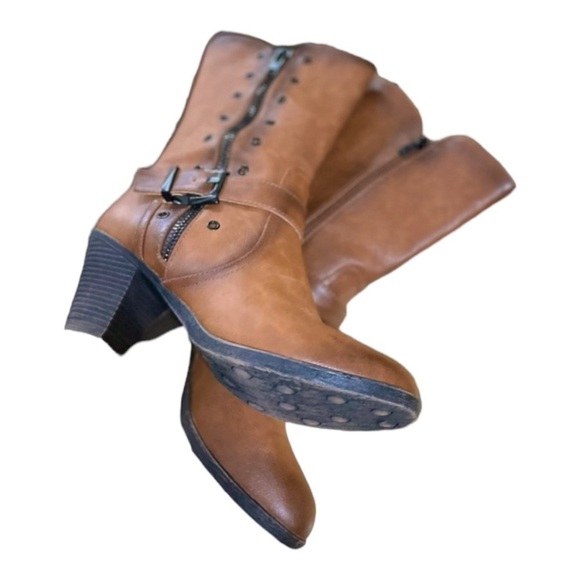 Italina heeled boots Western style - Picture 9 of 12